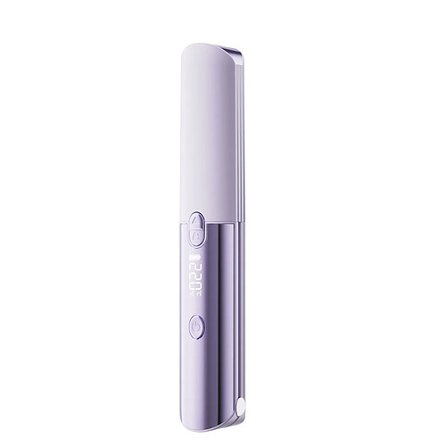 INF Fer à lisser sans fil LCD numérique — 7 positions de température, recharge USB-C rapide, h