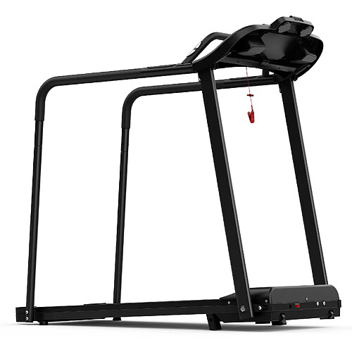 MIVRAY Laufband électrique pliable 2 niveaux de pente, 120 kg, noir
