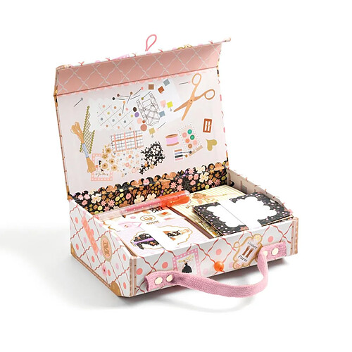 Djeco Valise papeterie Tinou - La mode
