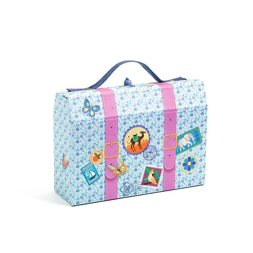 Djeco Valise papeterie Marie - les voyages