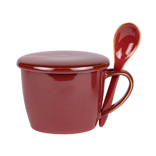 Table Passion Bol à soupe Elyas rouge 75 cl
