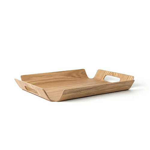 Bredemeijer Natural - Plateau de service en bois taille M