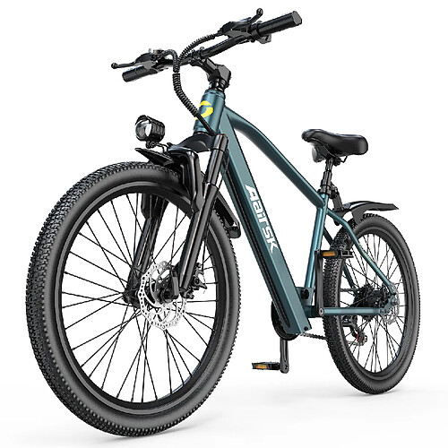 Vélo Électrique De Ville Aairsk Gt300, 26", 36 V, 250 W, 10 Ah, Nfc, Vert