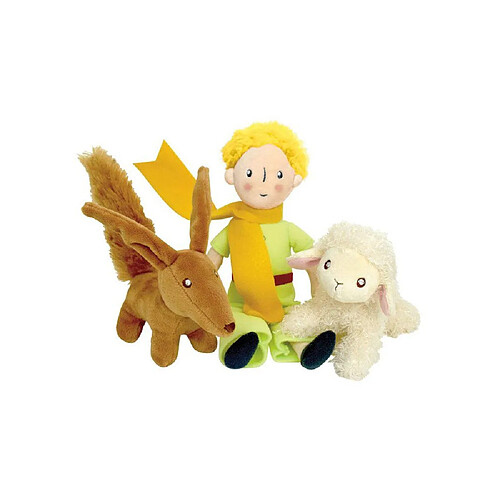 JEMINI Coffret peluches Le Petit Prince - 3 personnages - Ultra doux - Dès la naissance