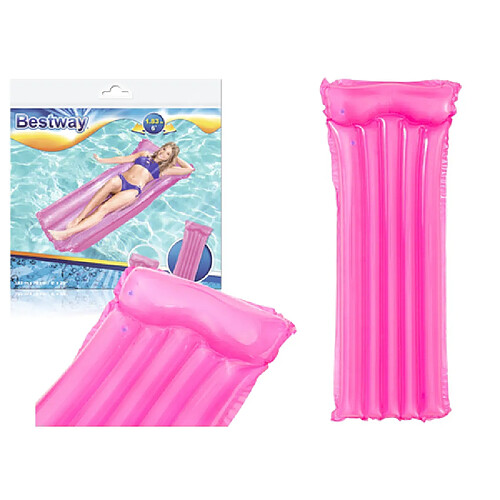Matelas gonflable de natation rose 183 x 76 cm Bestway 44013