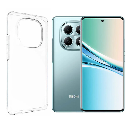 Coque transparente souple silicone pour Xiaomi REDMI NOTE 15 4G 6.77"- Visiodirect
