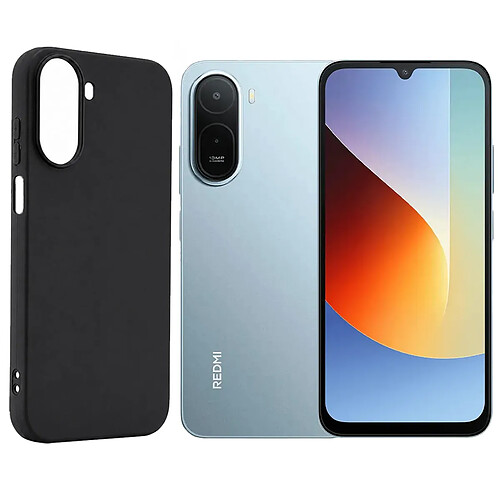 Coque Noir pour Xiaomi Redmi A7 Pro/POCO C81 Pro 4G/POCO C81 4G 6.9" 25128RN17G-Visiodirect