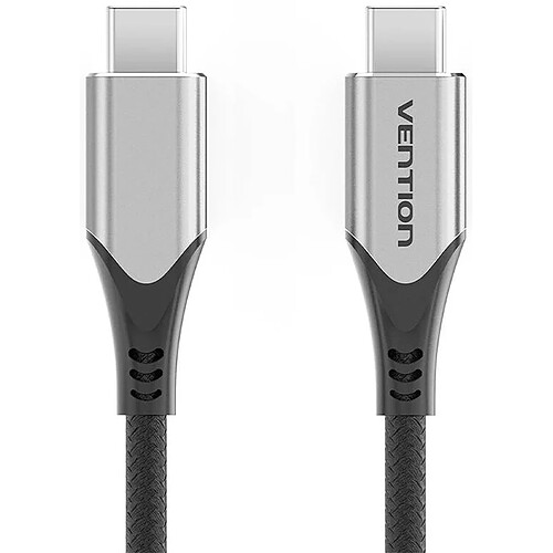 Vention Câble USB-C - 1,5 m - 60 W - Gris