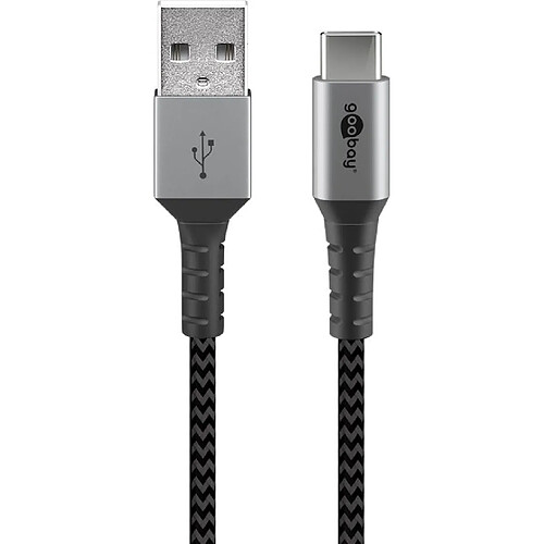 Goobay Câble USB 2.0 USB-C vers USB-A - 1 m
