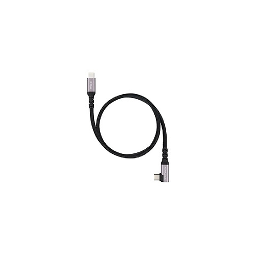 Nanocable Câble coudé USB-C - 2 m - Noir