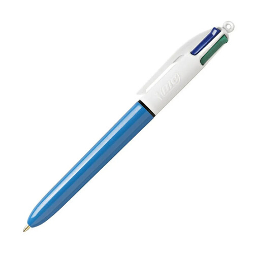 Bic Stylo-bille 4 couleurs - Pointe moyenne