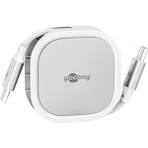 Goobay Câble USB-C rétractable - 1 m