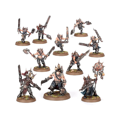 Games workshop Kit de figurines en plastique Warhammer 40k Jakhals - 10 pièces