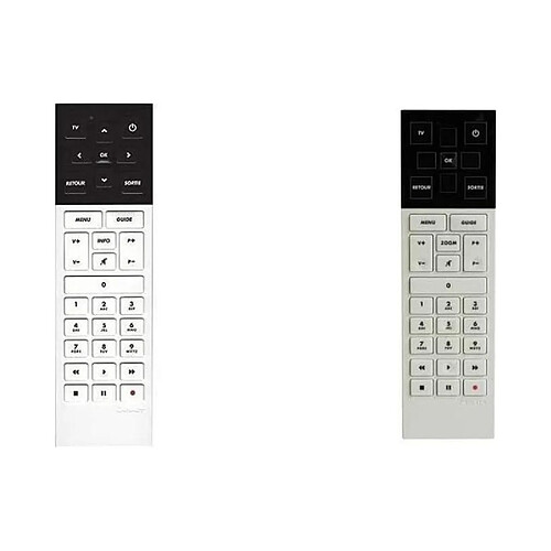 Télécommande CHICHENG G5 HD WiFi Compatible CANAL+ CANALSAT Le Cube Blanc