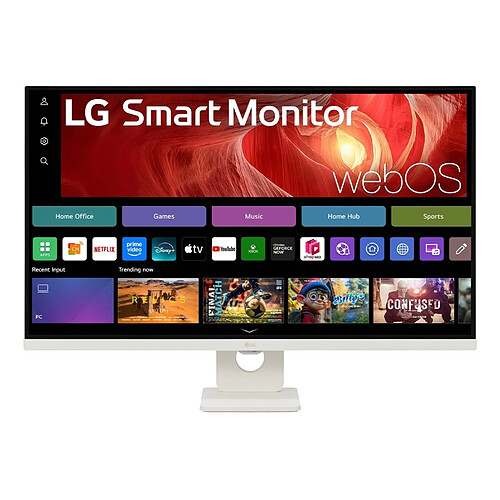 LG 32U721SA-W Smart Monitor 32" 4K UHD VA - webOS 24 - HDR10 - USB-C 65W