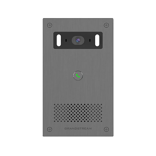 Grandstream GSC3565 - Interphone Vidéo Extérieur 4MP HDR - PoE+ - IP66 IK10 - Gris