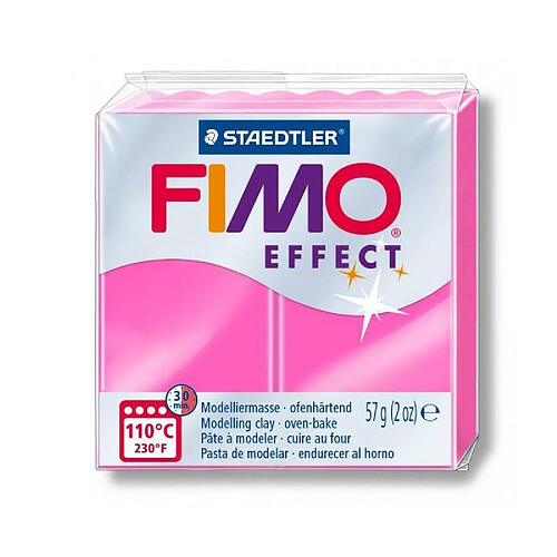 Graine créative Pâte polymère néon - Fuchsia