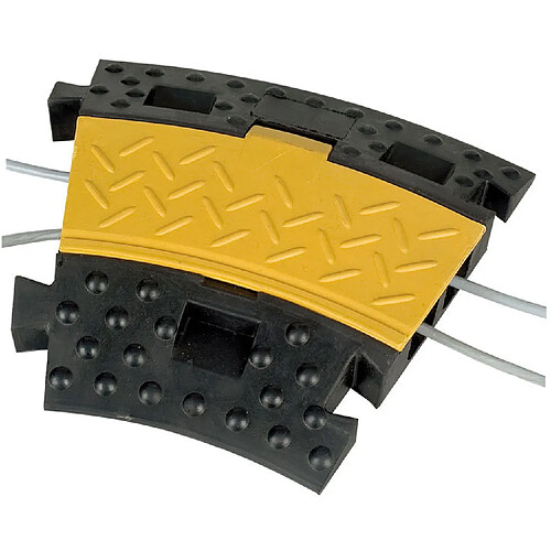 Showtec protège-câbles angle 30° 2 canaux