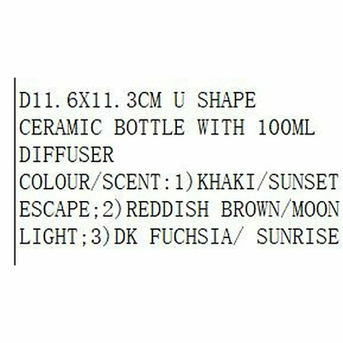 DKD Home Decor Désodorisant Vase Urbaine