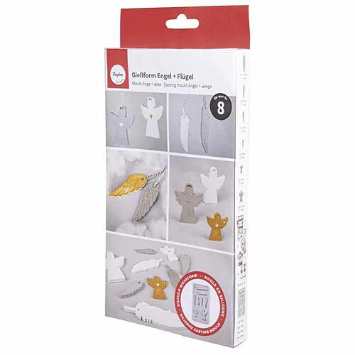 Rayher Moule silicone ange - Transparent