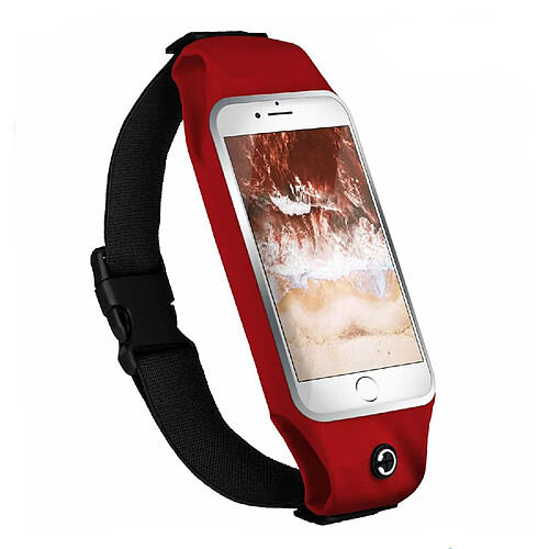 Visiodirect Sac Banane Rouge