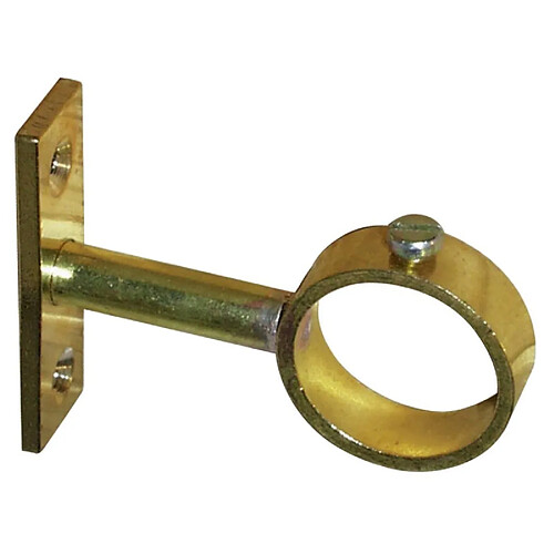 Du Val Duval Support de tube de penderie Ø20 mm - Laitonné