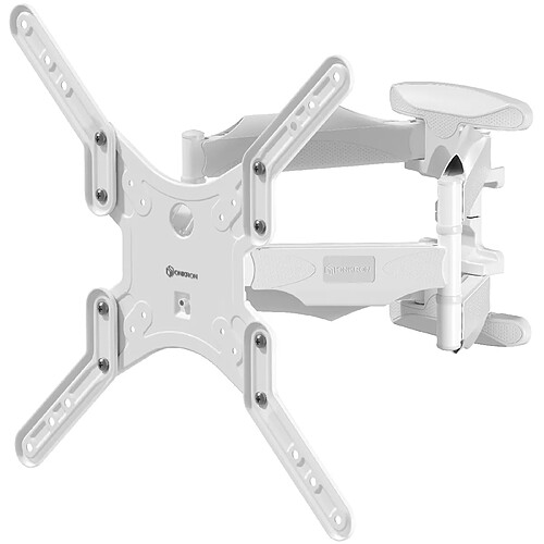 ONKRON Support Mural TV Blanc pour 37" - 70" TV, 36,4 kg,VESA 100x100 - 400x400,M5-W
