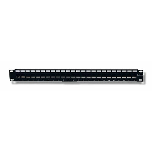 Disney Panneau de brassage RJ45 pour inserts Keystone - 24 emplacements