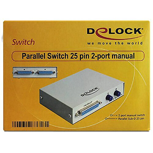 Delock 2 ports parallèle