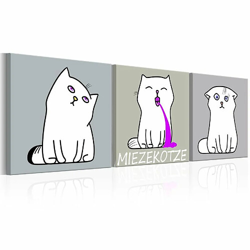 Paris Prix Miezekotze Cat Trio - 40x120 cm