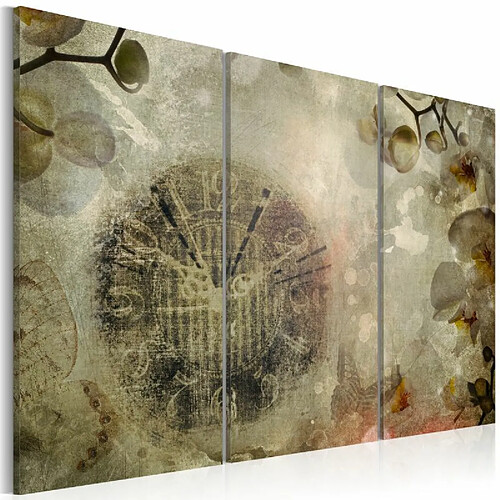 Paris prix Vintage Clock & Orchid - 0x0 cm