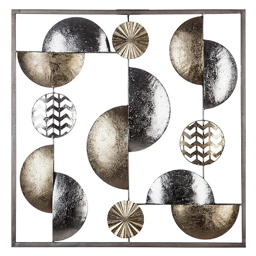 Atmosphera Gold & Silver Déco Murale 50x50 cm