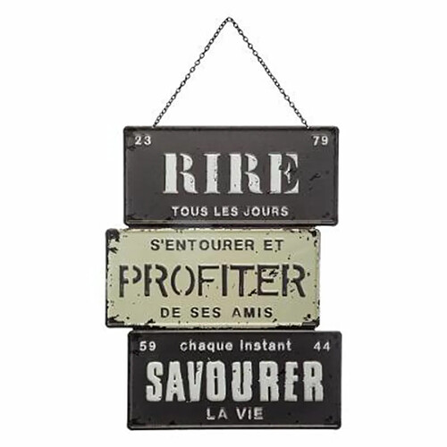 Décoration Murale Vintage Loft 34 cm