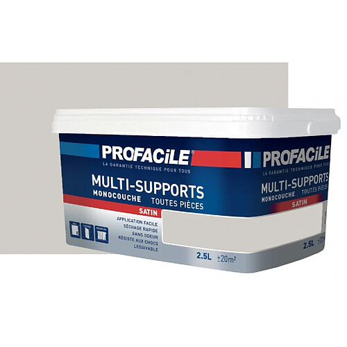 Profacile Peinture Multi-Supports - 2.5L - Lin