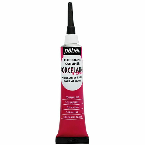 Pébéo Peinture Porcelaine Brillante Rouge 20 ml