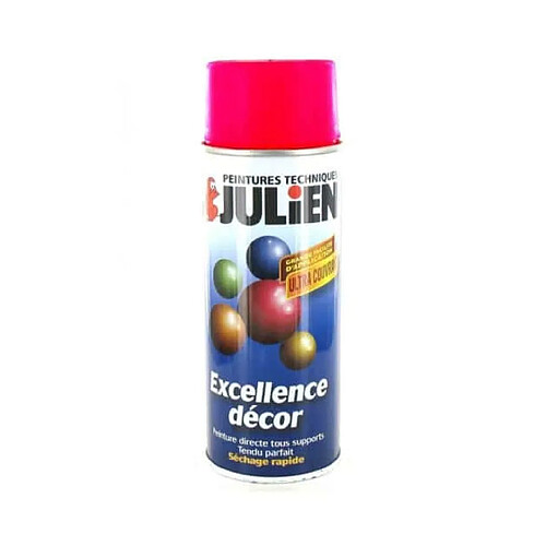 Julien Peinture Aérosol - Fluo Rouge 400ml