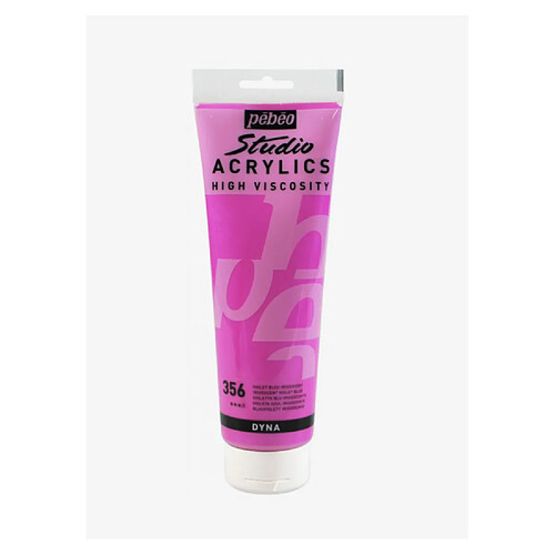 Pébéo Peinture acrylique iridescente 250 ml - Violet bleu