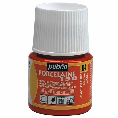 Pébéo Peinture porcelaine brillante - Agathe - 45 ml