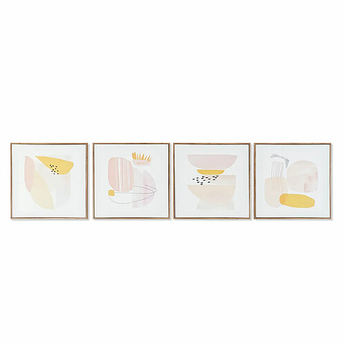 Dkd home decor Cadre abstrait - 40 x 40 cm