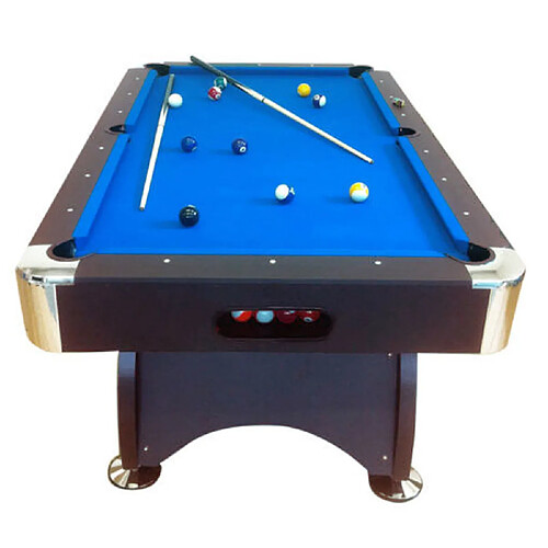 Simba table de billard américain 7 ft - tapis bleu