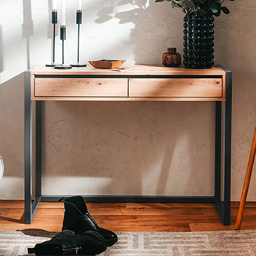 Mes Finori Table console Denver 44 chêne artisanal