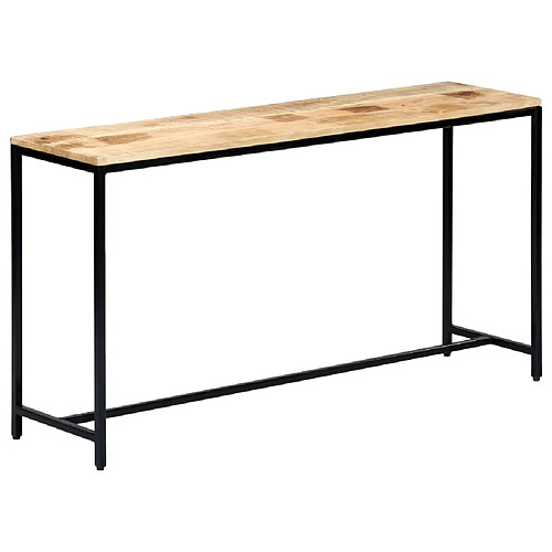 vidaXL Table Console - Bois de Manguier