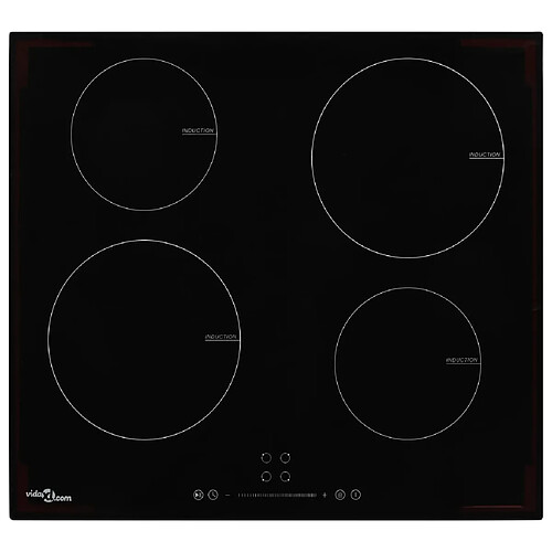 vidaXL Plaque à Induction 4 Brûleurs