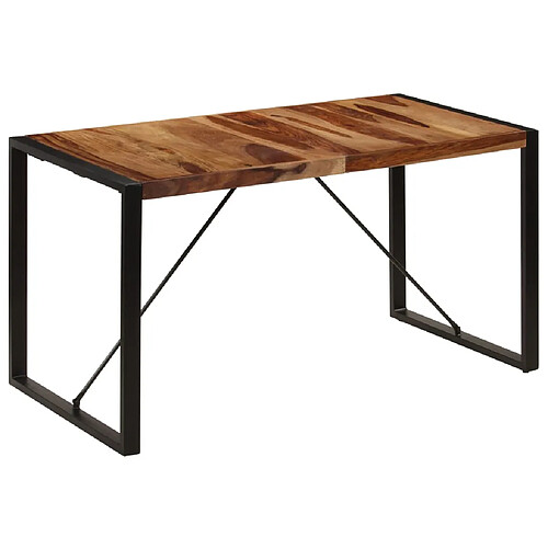 VidaXL Table de salle à manger - Sesham massif