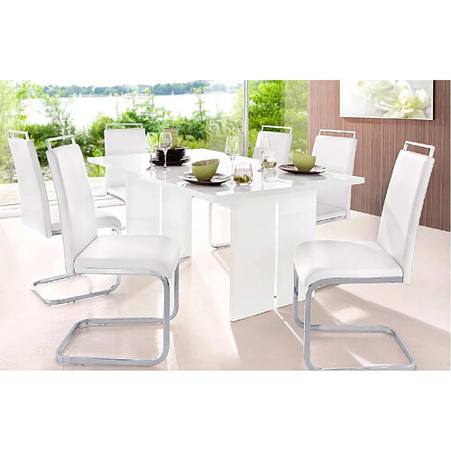 Alter Table à manger rectangulaire - Blanc