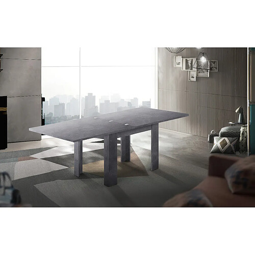Alter Table à manger extensible - Gris ardoise