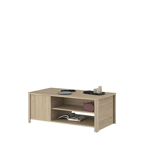 But Table basse Wendy avec coffre - imitation chêne