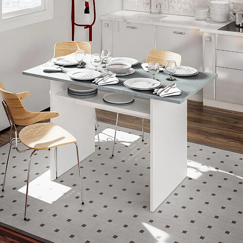Alter Table à manger extensible - Blanc
