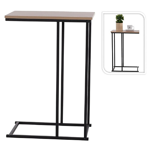 ES Collection Table d'Appoint MDF/Acier