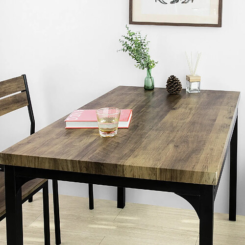 SoBuy Table de Salle à Manger - Industriel